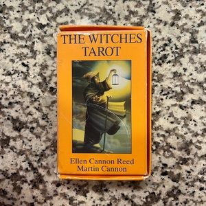 THE WITCHES TAROT DECK 1989 By Ellen Cannon Reed Martin